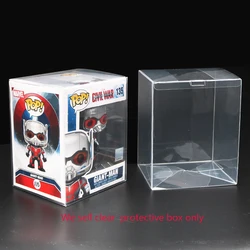 6 inch Transparent Display PET plastic cover For Funko pop Limited Edition storage box