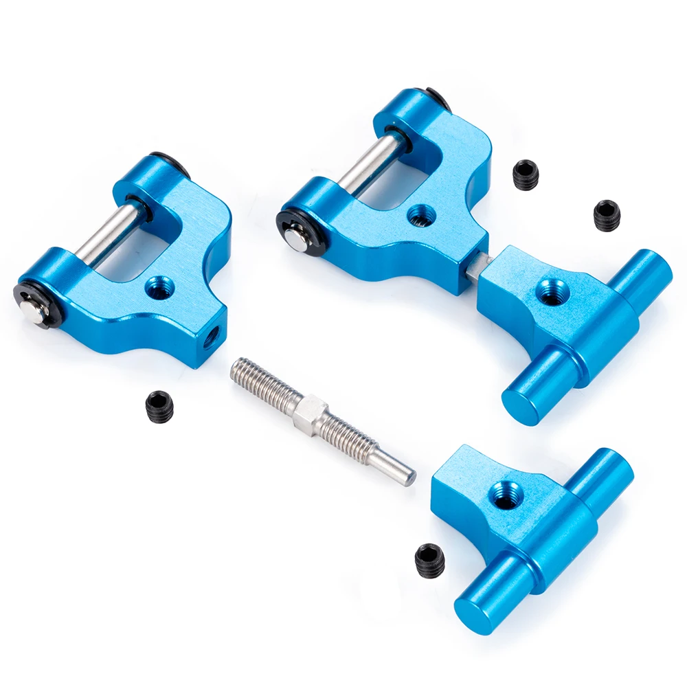 YEAHRUN Metall CVD Stoßdämpfer Motor Batterie Post Platte Arm Halterung für Tamiya TT02 1/10 RC Drift Auto Upgrade Teile