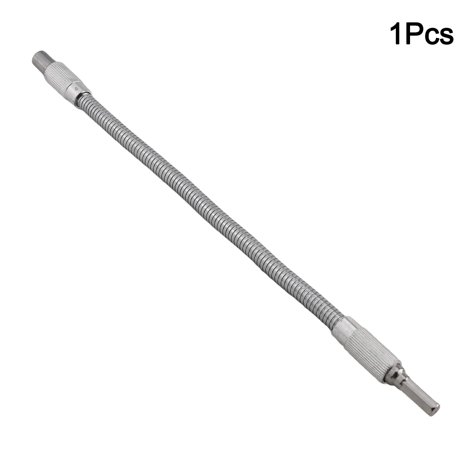 Flexible Drill Hose Drill Bit Extension 300mm Long Electric Drills Compatible Hexagonal Head High Precision Metal Material