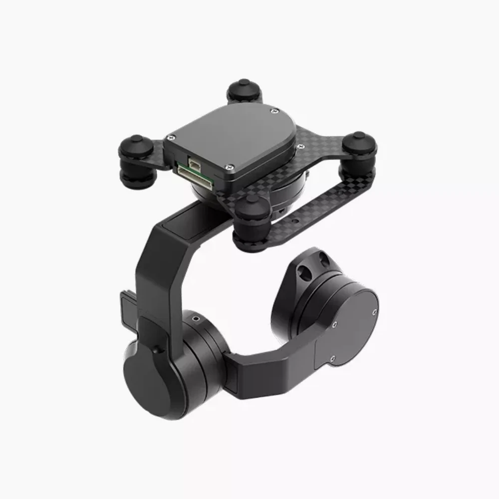 NCZOBOE Horizontal 3-Axis FPV Gimbal Mechanical Stabilization Structure High Torque Brushless Motor FPV PTZ