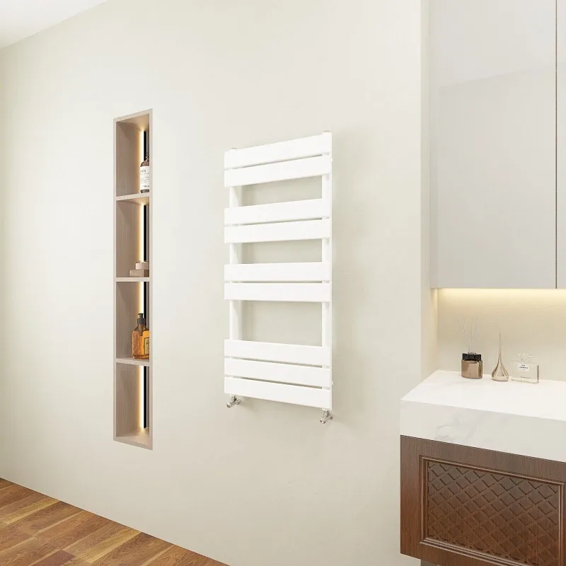 Wholesale Hydronic Bathroom Heated Towel Rail Decorative Design Radiator with Gas Boiler Heating System Heater Warmer Rack