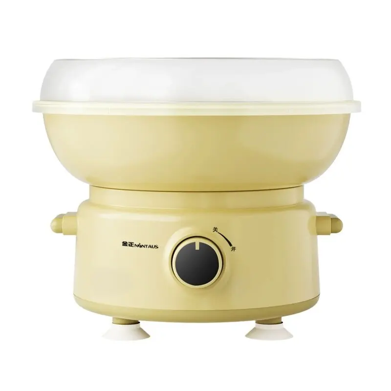 Kids DIY Cotton Candy Maker Portable with Large Food-Grade Splash-Proof Plate Efficient Heating Sugar-Free Hard Candy Machine