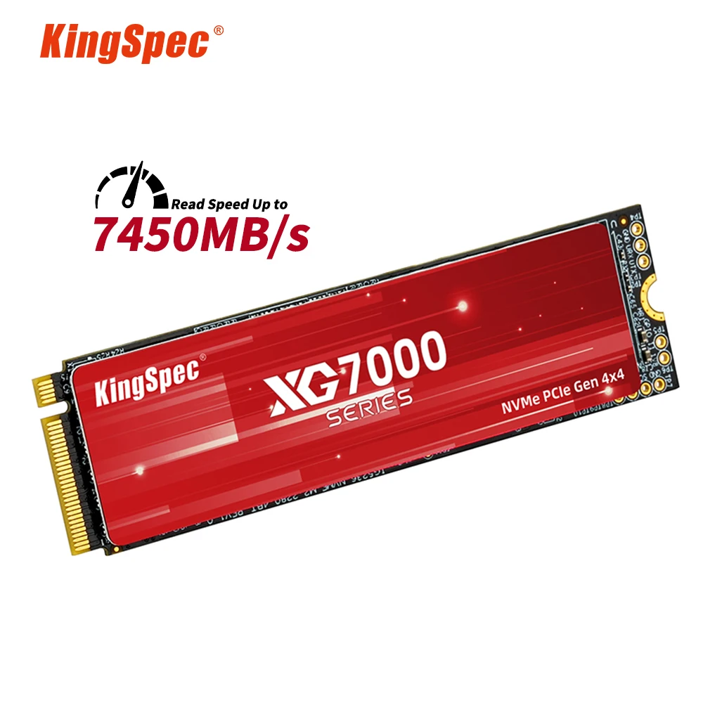 

KingSpec M2 SSD M.2 NVME Gen4 2 ТБ 512G 1 ТБ 2 ТБ жесткий диск M 2 PCIe 4,0 твердотельный диск HD NMVE SSd для ноутбука настольного компьютера PS5