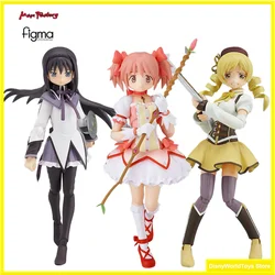 100% Original Figma 110 Madoka Kaname 118 Mami Tomoe 115 Homura Akemi In Stock Anime Action Collection Figures Model Toys