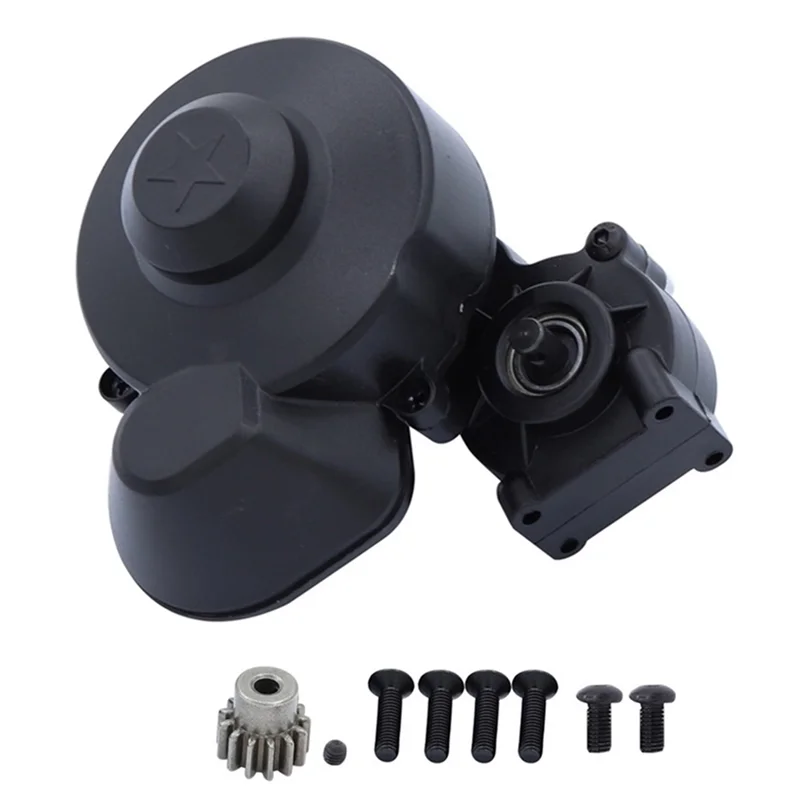 

WOWFU-Complete Center Gearbox Transmission Box Metal+Plastic RC Accessories For 1/10 RC Crawler Car Axial SCX10 II 90046 Upgrade