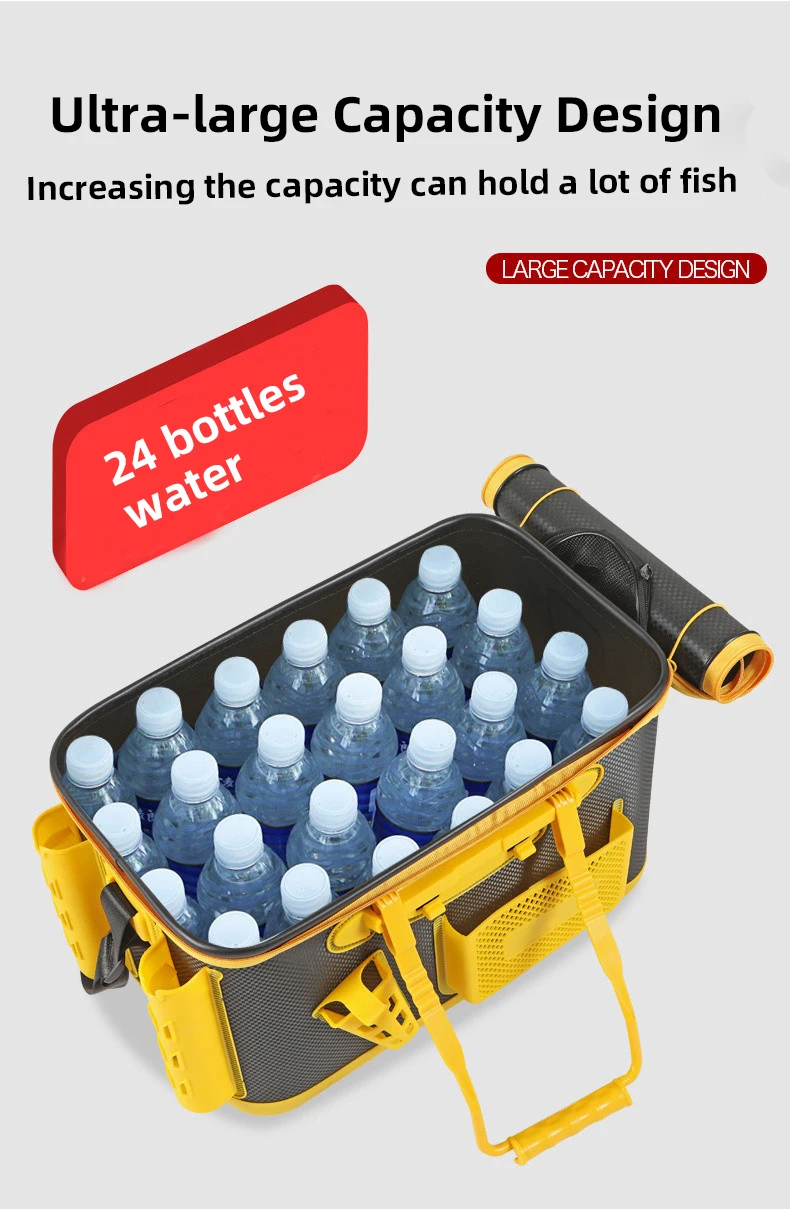 

NUNATAK коробка для ловли форели нахлыстом ведро для живой рыбалки 40 см/45 см/50 см многофункциональная коробка для хранения рыболовная бочка жесткая коробка для рыбалки