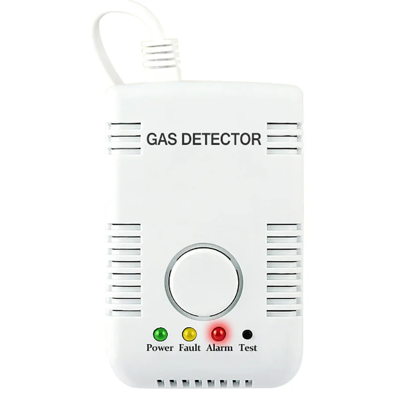 Aardgas Detector Lek Alarm Sensor Brandbare Lekkage Tester Lpg Methaan Waarschuwing Voor Huis Smart Home Security