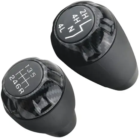 

APPERFiT Carbon Fiber Shift Knob for Wrangler JK 2007-2010 – Manual & 4x4 Transfer Case