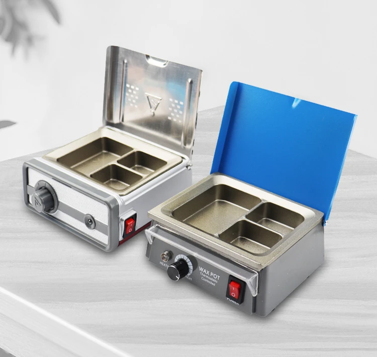 Dental three slot wax melting automatic temperature control wax melting single slot immersion  four slot  melting