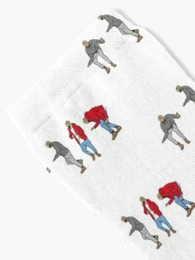 Proximity-Chaussettes anti-alds pour hommes et femmes, jarretière brillante florale, chaussettes hotlinebling