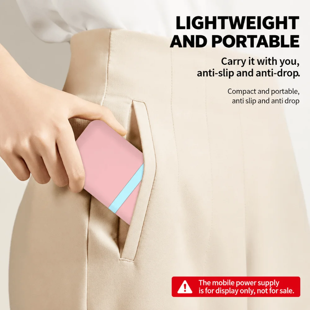 New Shockproof Silicone Case Portable Anti-slip Protective Cover Dustproof Skin Sleeve for CUKTECH CP24 LPB200N Power Bank