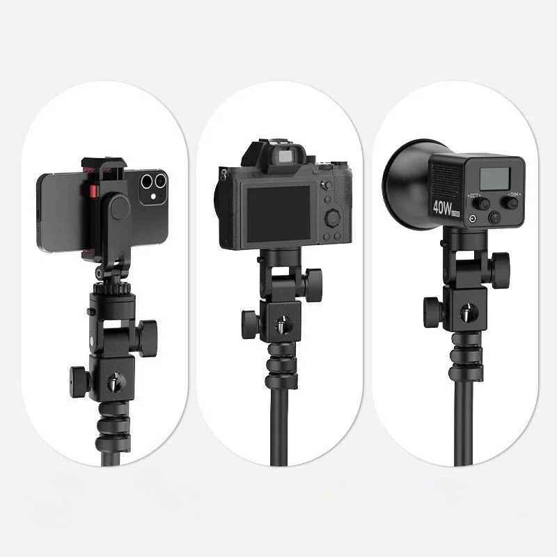

LA04 light stand adapter gimbal suitable for filling light hot shoe flash