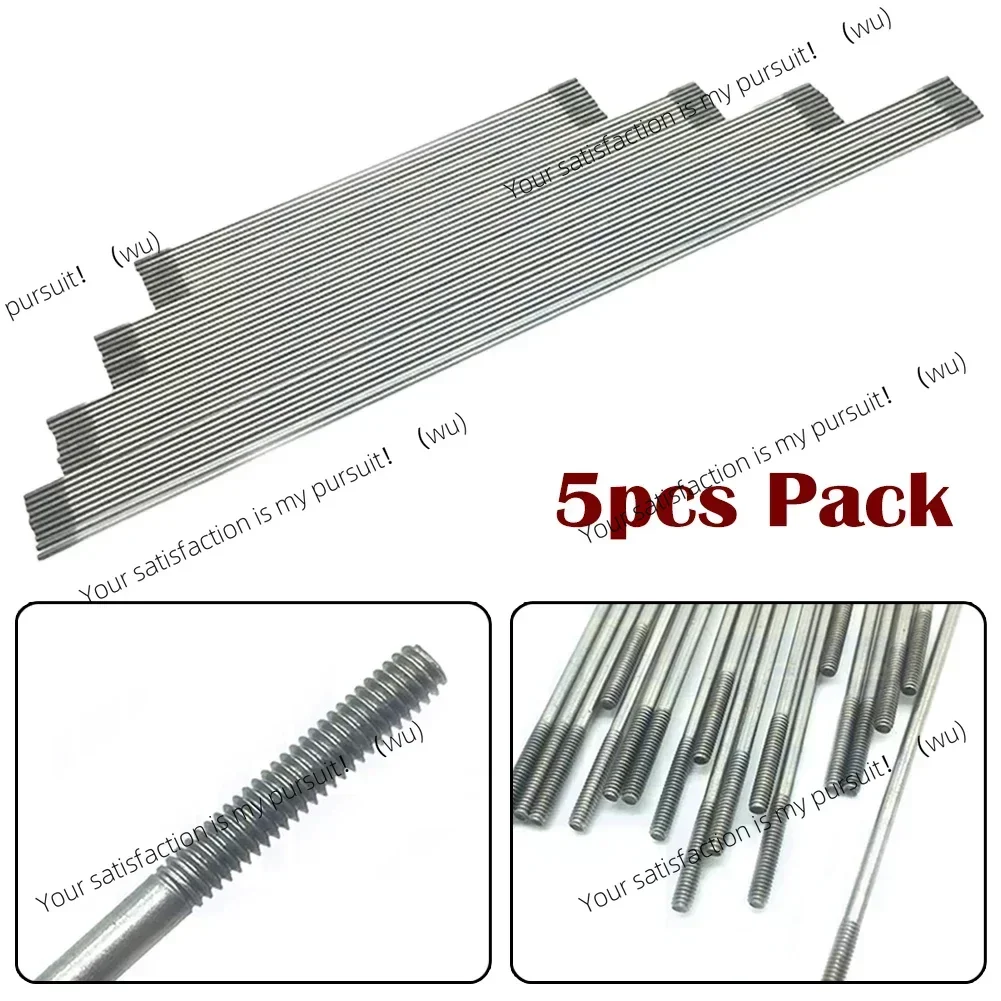 5PCS Tie Rod Linkage Servo Push Rod M2 150 200 250 300mm  Link Stainless Steel Connecting Rod For RC Airplane Helicopter