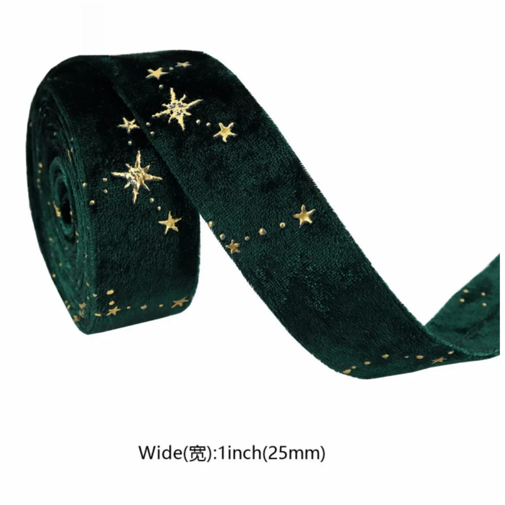 Gift Wrapping Decorative Hair Accessories Velvet Ribbons Craft Ribbons Wedding Decor For Holiday Parties Special Events DIY