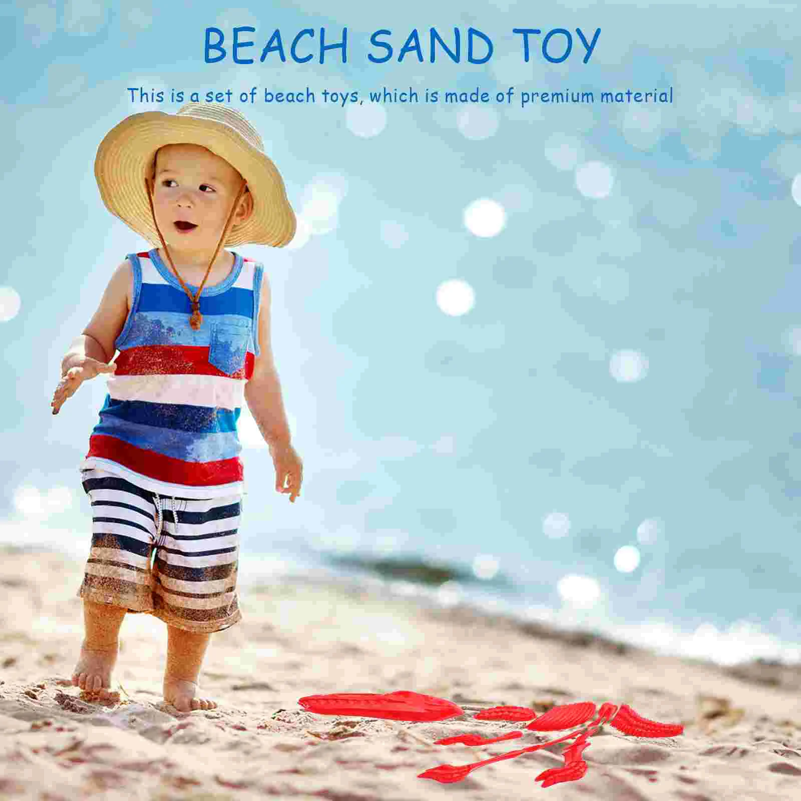 Sand Molds Beach Mold Sand Castle Building Sandbox Toys for Toddlers Summer Beach Pool Party Favor Gifts