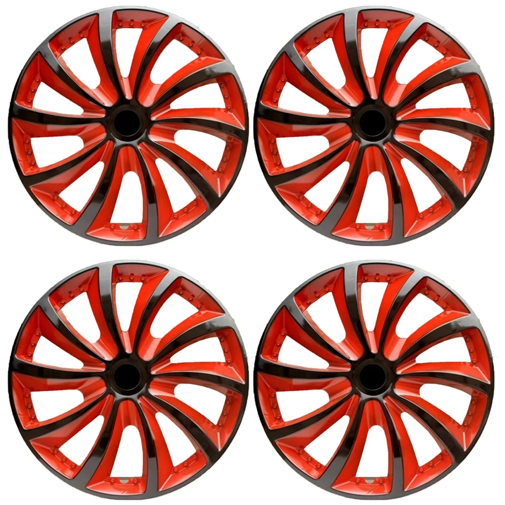 4 stks/set R14 R15 Auto Wieldoppen voor Ijzeren Velgen Veelkleurige Wieldoppen Trim Auto Vervanging Wieldop Cap Auto Band onderdelen Velgbeschermer