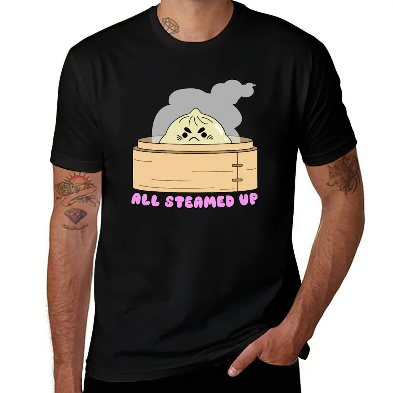 

ALL STEAMED UP T-Shirt t shirt for man 100 percent cotton t shirts with prints T-Shirt