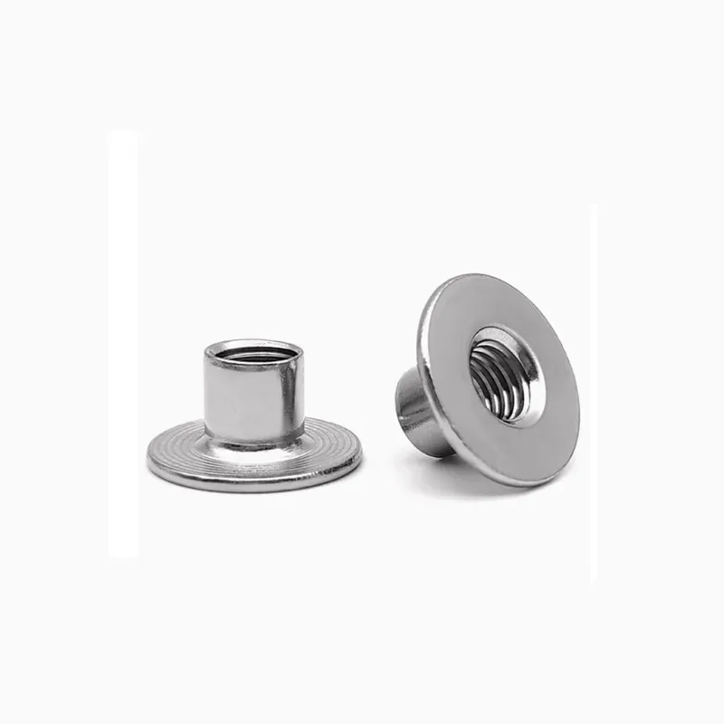 Iron T-Slot Welded Nut Step Locking Flange Cap For M6 M8 M10 Threads Strong Steel Plate Fastener