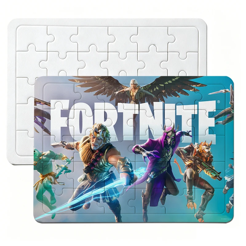 Cartoon Fortnites Puzzle 25 Pieces for Adults Educational Toys Gift Ideal for Living Room Bedroom Home Desk Decor Art Deco Style view 2