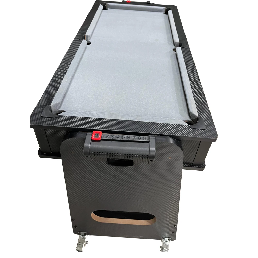 jq-4ft New Design Combo Sports Game Table Multi-Function Home Pool Snooker Football Table air Hockey with Rotating Feature