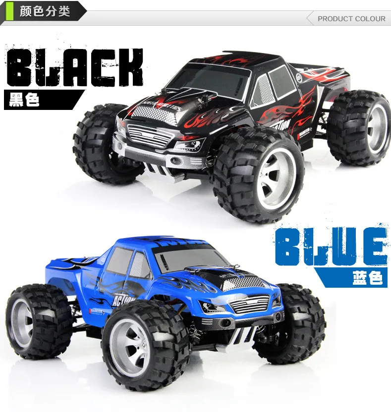 Wltoys A979 Alta Velocidade 4WD Off-Road Rc Monster Truck Carro de Controle Remoto Brinquedos Carro Rc Para Meninos