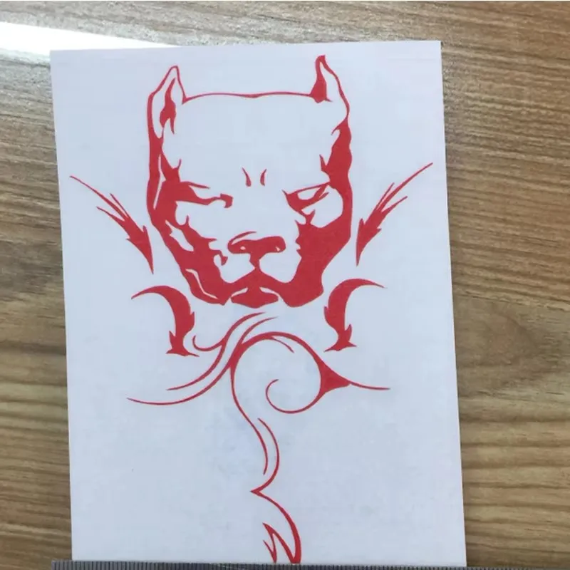 مصد نافذة بتصميم رأس الوحش السحري مقاس 20*14 سم ملحقات الدراجة النارية ملصقات سيارات من الفينيل المزخرفة #4