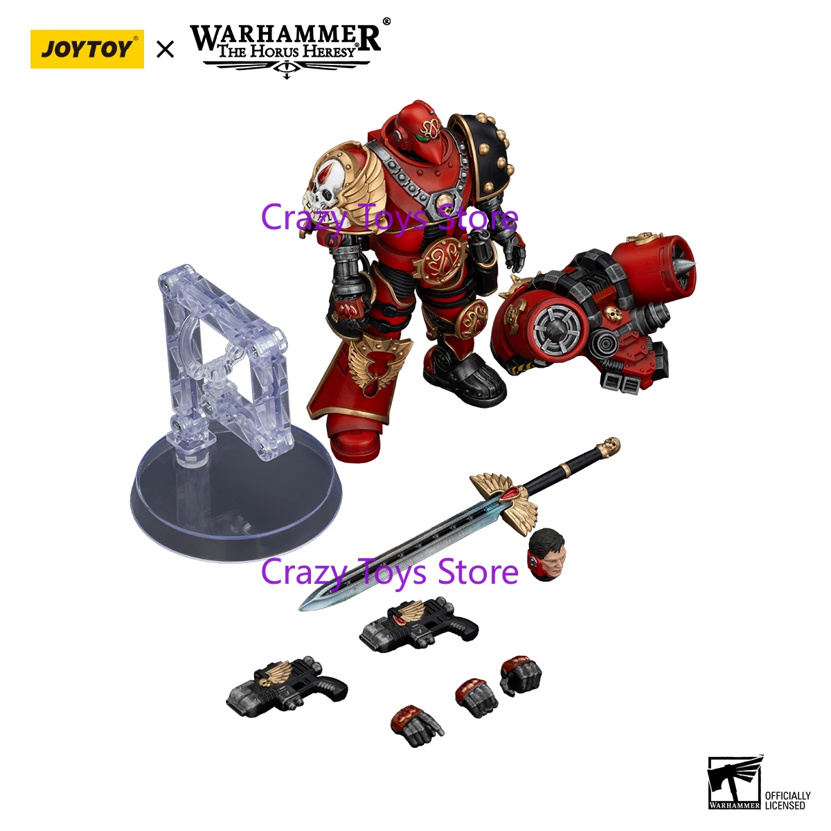 

In stock JOYTOY Warhammer 40K 1/18 Action Figure Blood Angel Dominion Zephon Anime Character Collectible Toy
