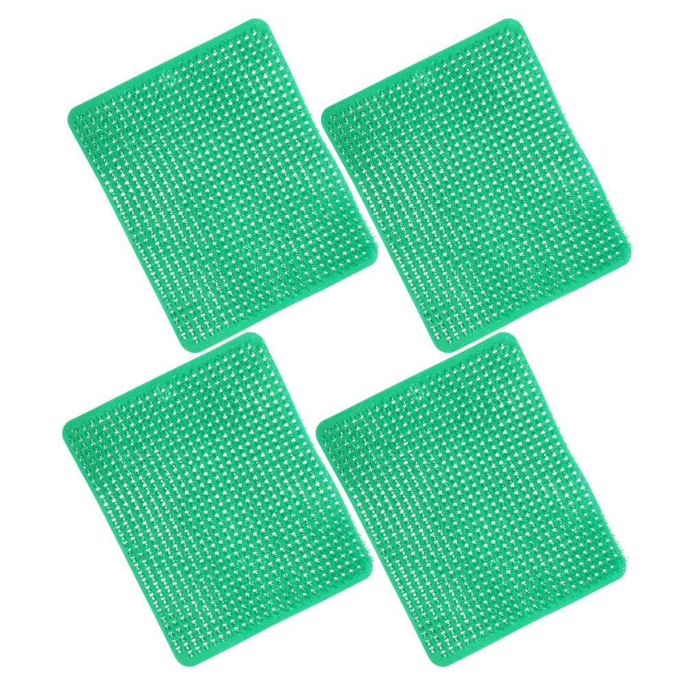 

4Pcs Egg Nesting Pads Chicken Nesting Box Mats Washable Reusable Bedding for Hen Laying Coop Comfortable Poultry Nest Liners