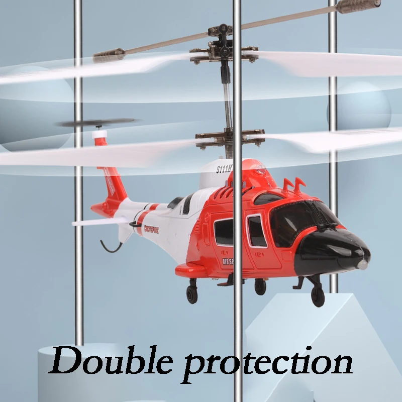 Original SYMA S111H 3.5CH intelligent fixed height hovering alloy drop resistant RC helicopter with gyroscope children\'s toy