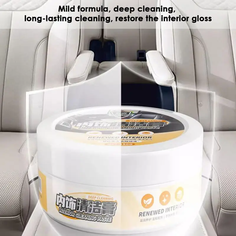 

Car Leather Conditioner 330g Car Leather Care Paste Leather Balm Leather Refurbishing Cream For Cars Trucks Cleaning Supplies