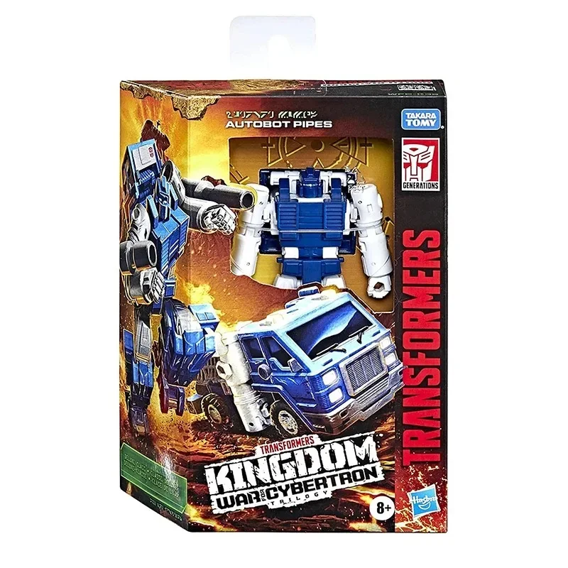 Nowy Takakra Tomy Transformers Toy War dla Cybertron: WFC-K32 Deluxe Pipes Figurka akcji Robot Zabawki Prezenty Hobby Figurki Anime