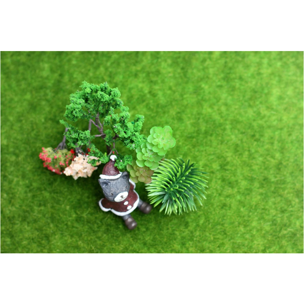 

5 Pcs Plastic Lawn Grass Lawn Decorations Green PlasticMoss Landscaping Wall Decor Wall Planters Landscaping Garden Carpet