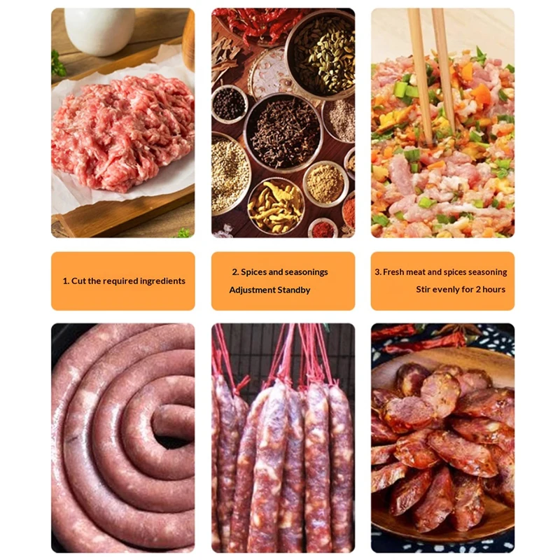 

Промышленный электрический аппарат для набивки колбасных изделий, машина для производства длинных колбас