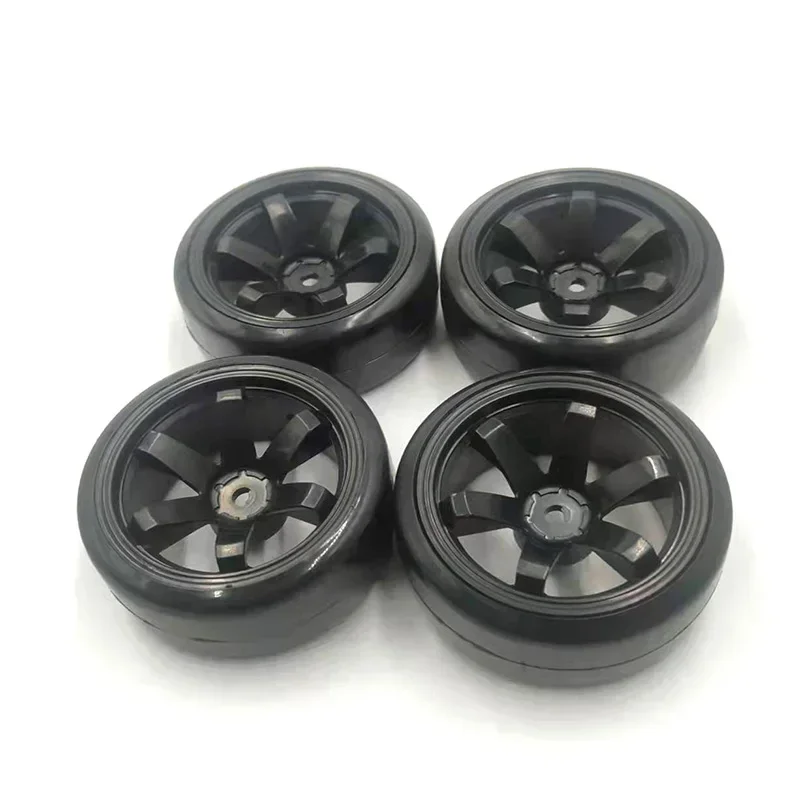 Jantes en plastique dur RC Flat Drift opathy, 4 pièces pour Trxs HSP Tamiya Gardens I On-road Car/Wltoys 144001 124018 124019 A959-B