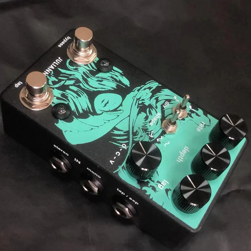 Ly-rock Stereo Chorus Guitar Effects Pedal Audio Deluxe Chorus Effector 9v 100ma view 4