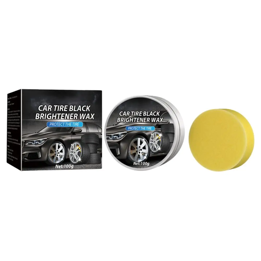 Advanced Car Tire Gloss Wax Long-lasting And Gloss Enhancer For Plastic Parts, Long-lasting Maintenance Coating J6k7