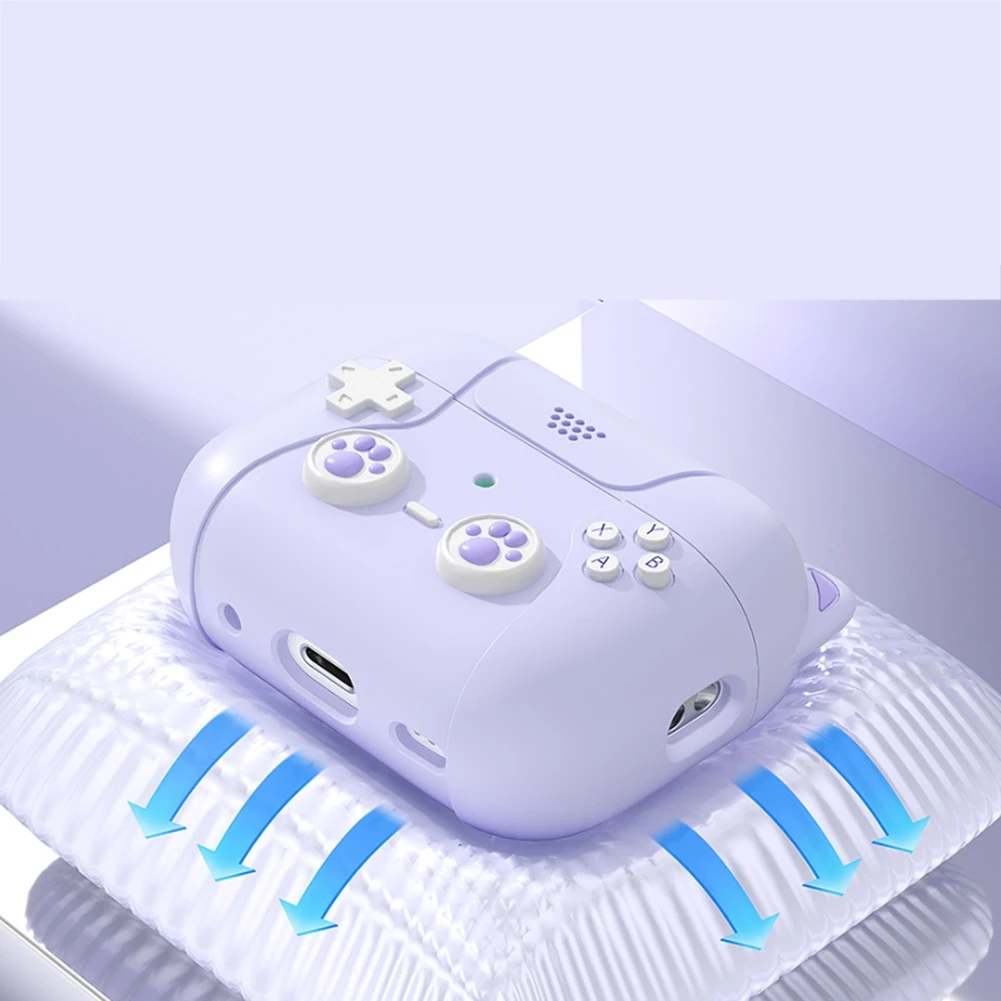 حافظة سماعة أذن ثلاثية الأبعاد حافظة سماعة أذن على شكل رسوم متحركة غطاء حماية لسماعات Galaxy Buds Live/2/Pro/2 Pro/FE Light #6