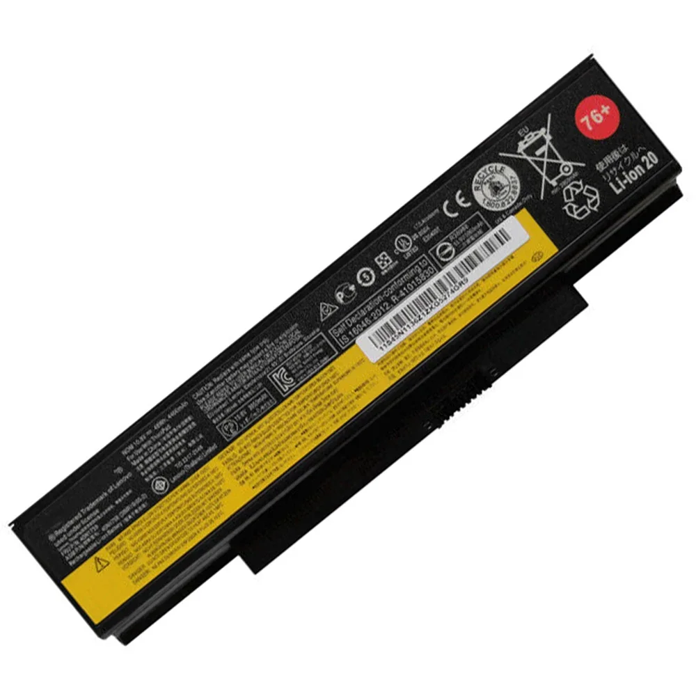 Imagem -05 - Bateria do Portátil para Lenovo Thinkpad Edge Novo Original 45n1758 10.8v 48wh E4430a E445 B440a E550 E550c E55 45n1759