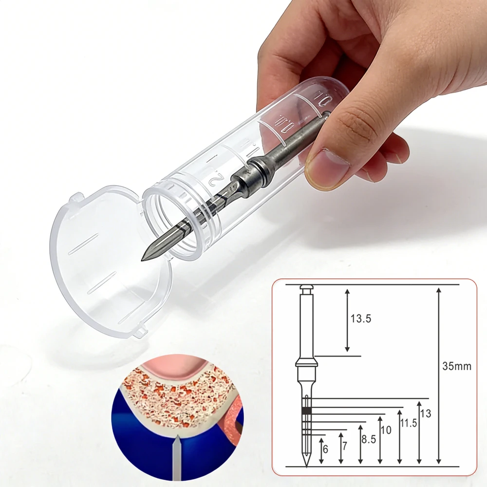 Implant Surgery Pilot Burs Set Compatible with Surgical Guide for Precise Drilling in Implant Dentistry