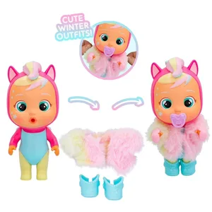 Cry Babiesed Magic Cry Doll Tears للفتيات ، مجموعة صندوق مفاجأة أعمى ، بما في ذلك الأجزاء ، صنع اللعبة ، هدية الأسهم ، الأصلي ، الشتاء أفضل 10 دمية أطفال بكاء مبيعا - No3