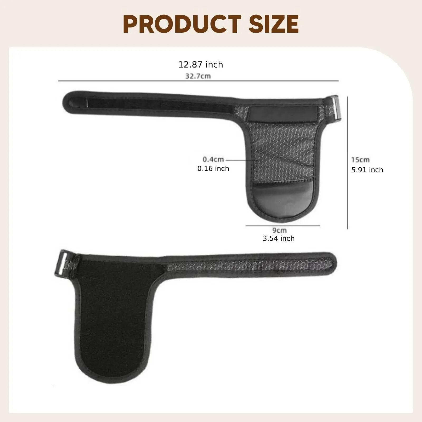 Spoon Fork Universal Cuff Honeycomb Anti Slip Hand Strap for Cutlery Adapter Disability Daily Use