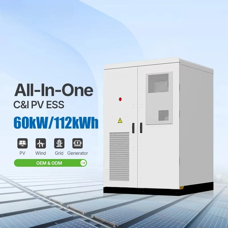 Advanced Commercial Solar Ess Inverter Integrated Cabinet Customized For Grid Tied Microgrid To Reduce Energy Cost 50kw 100kwh