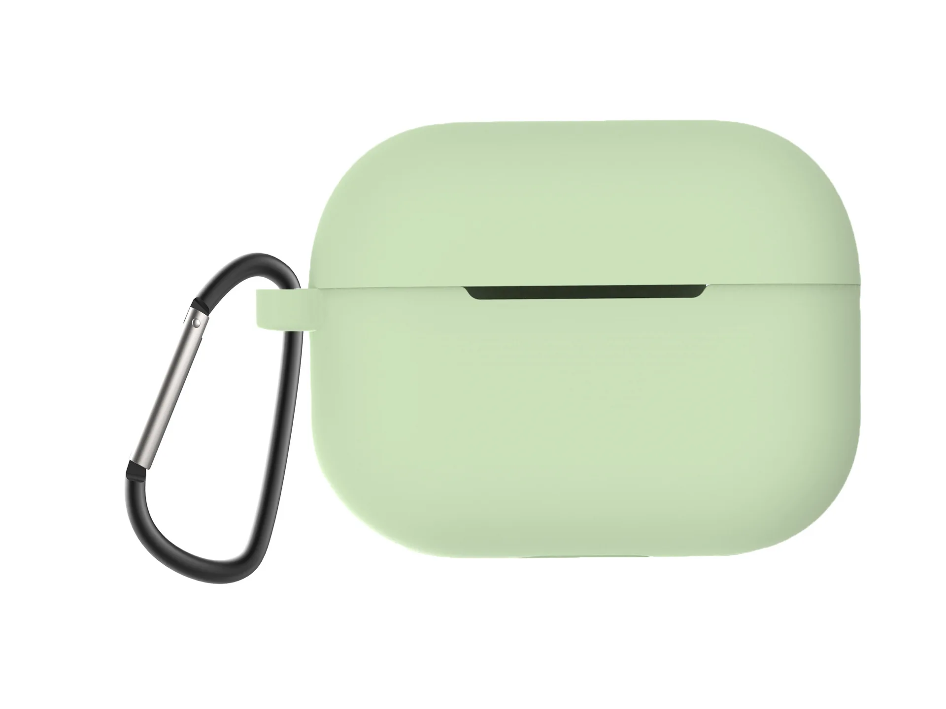 Silikonowe etui do Apple Airpods Pro 2. generacji Miękkie, odporne na wstrząsy etui z haczykiem do AirPods Pro 2 Charging Case Box Bag