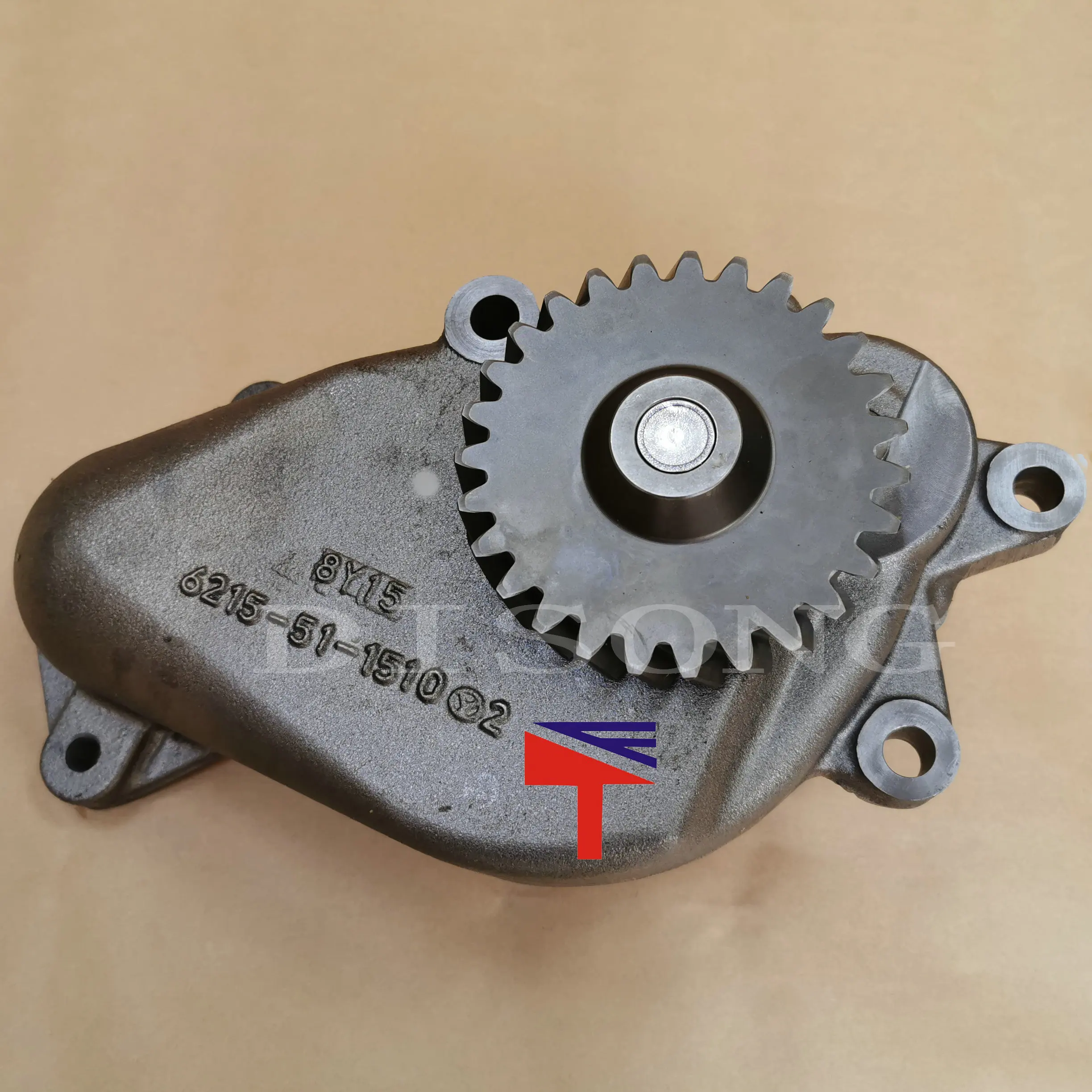 oil pump 6215-51-1500 for 12V140E dumptruck HD780-5 Excavator grader accessories 6215511500