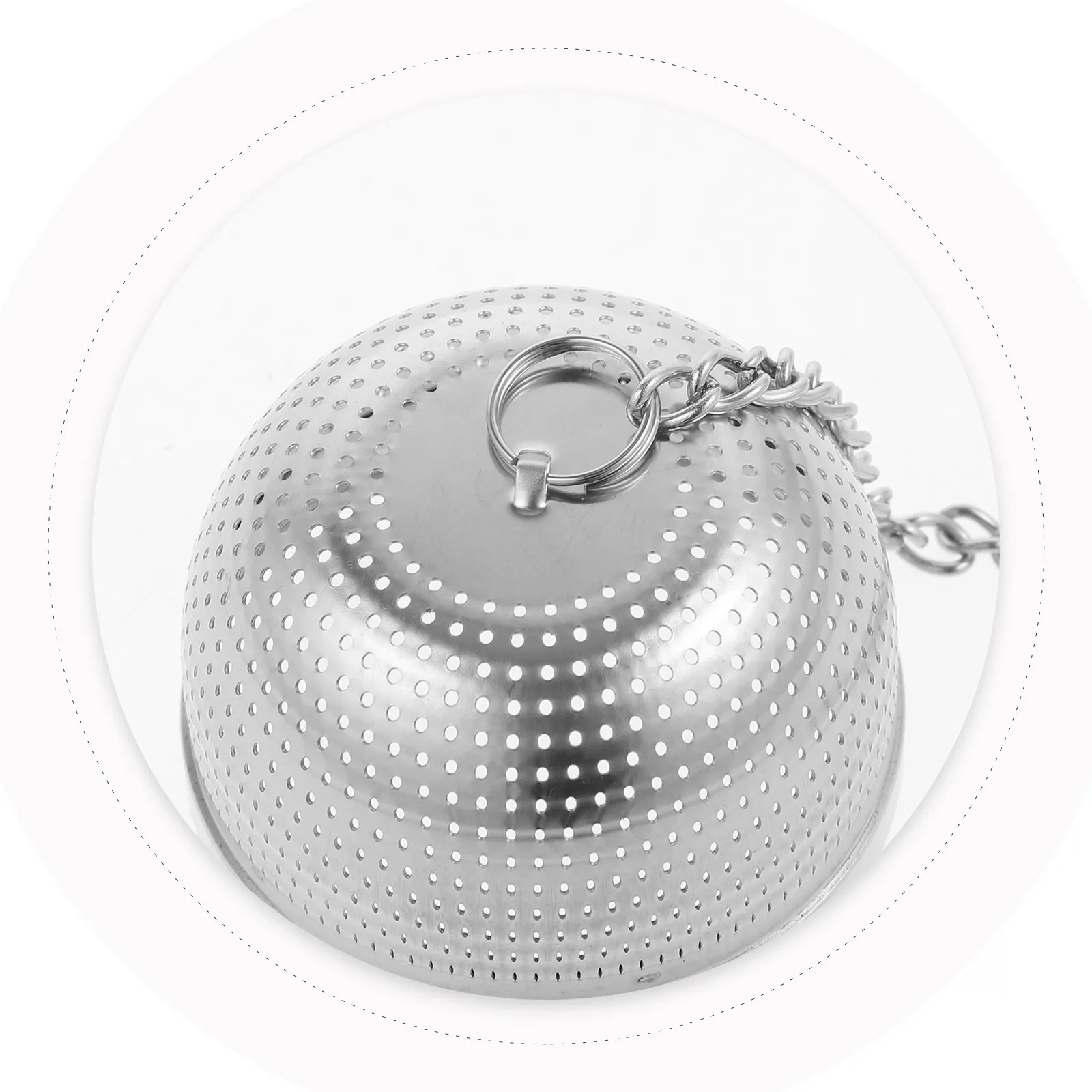Fine Mesh Stainless Steel Tea Infuser Ball Filter for Loose Tea Leaves Enhances Flavor Improves Tasting Experience Versatile Cup
