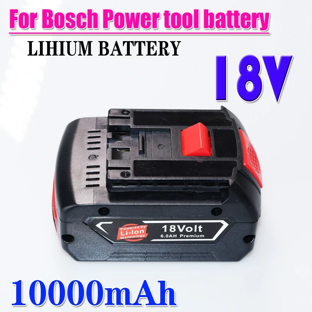 

18V 10000mAh Replacement Battery For Bosch 18V Professional Systeem Draadloze Tools Bat609 Bat618 Gba18vCell