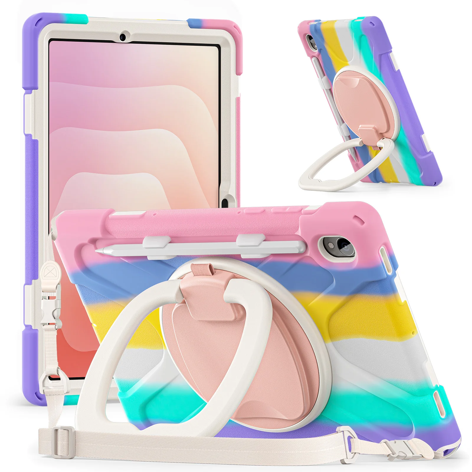 Tablet Case for Samsung Galaxy Tab S11 11 inch Bracelet stand Cover for Galaxy Tab S11 2025 Model SM-X730 SM-X736 SM-X736B Case