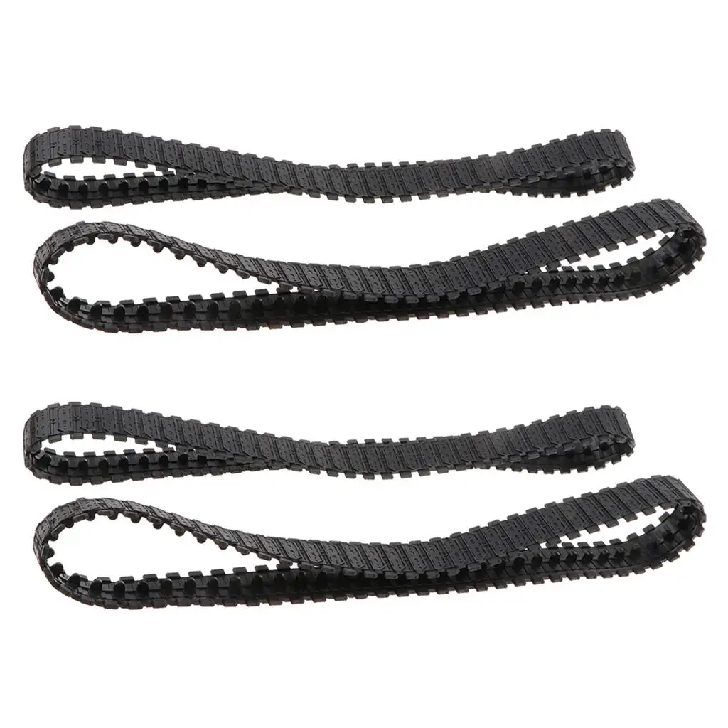 High Quality Rubber Tank Track for DIY Robot Learning Kits Kids Educational Toy RC Car Drive Parts view 3