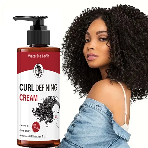 

Curl Styling Cream, Made Elastic Curl, Long-Lasting Elasticity, Moisturizing, Maintaining Long-Lasting Style, Suitable for Wavy Hair, Suitable for Men and Women