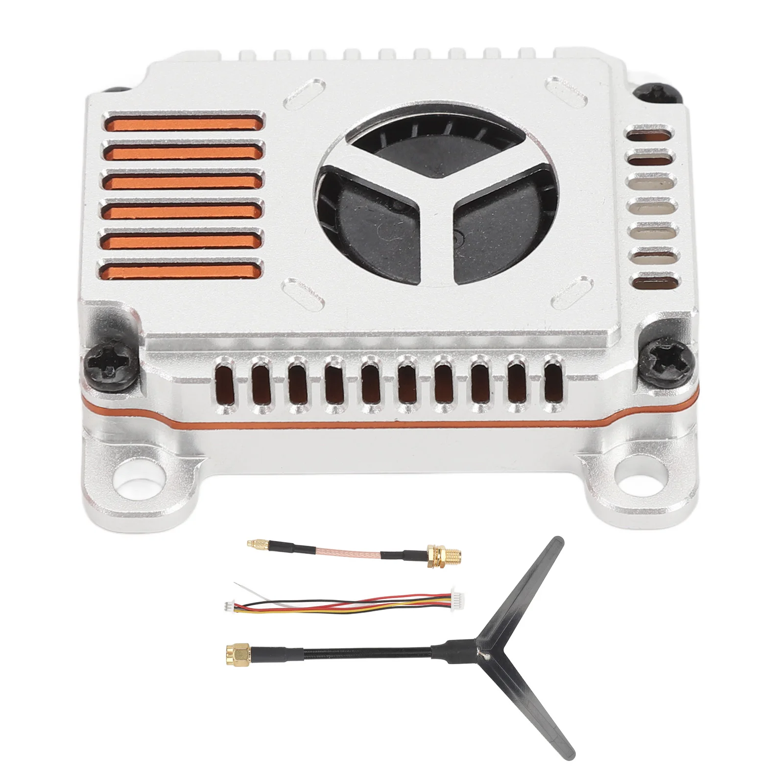 

Video Transmitter Transmitting Module 7-36V 2W FPV Drone Transmitting Module Good Heat Dissipation Switchable for Accessory